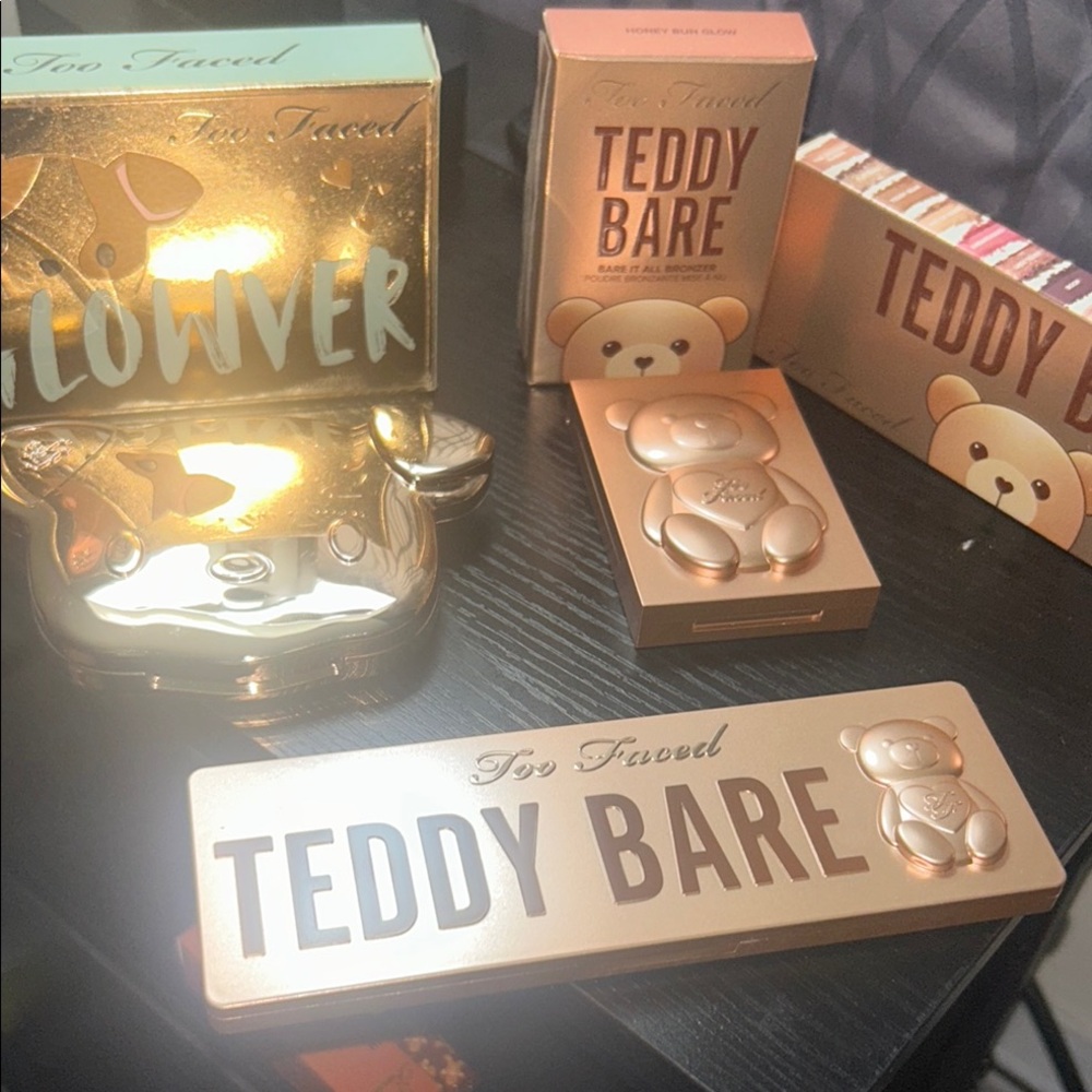 Too Faced Teddy Bare Makeup Collection - Gold and Brown
